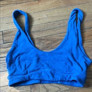 Vibrant Blue Sports Bra for Women